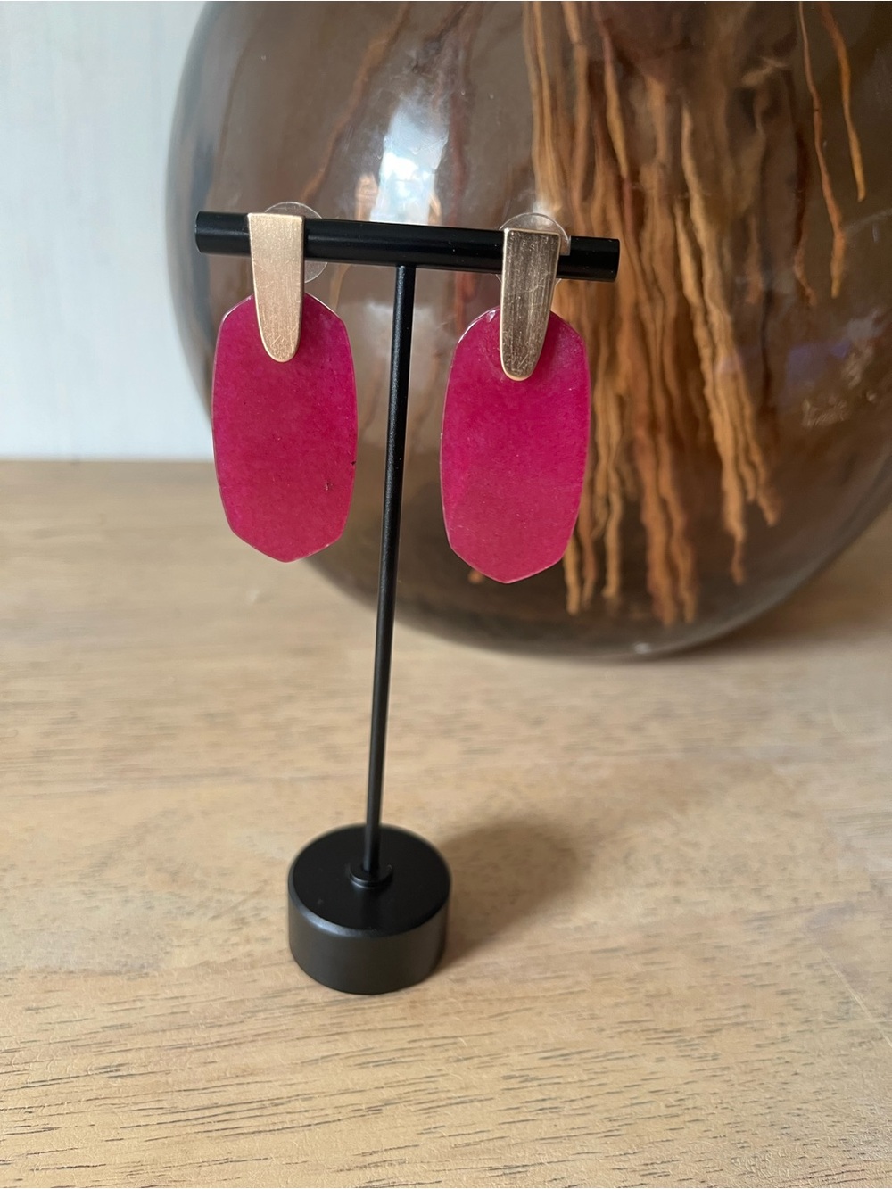 Kendra Scott Pink Drop Earrings - Women Accessories